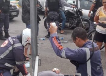 PM é atropelado por carro desgovernado na Zona Leste de Manaus