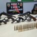 Preparando-se para atacar, pistoleiros são presos com armamento pesado na Compensa
