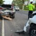 Engavetamento deixa carros destruídos no V8 em Manaus; VEJA