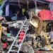 Grave acidente de ônibus deixa oito mortos e 35 feridos