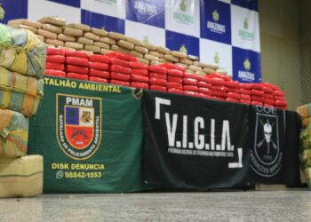 Cinco homens são presos e 600 kg de drogas são apreendidas no bairro Tarumã