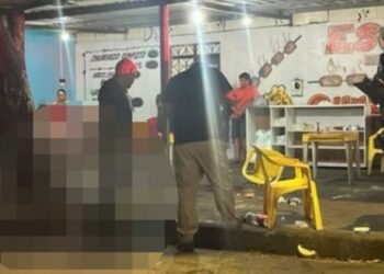 Pistoleiros matam homem e ferem outro em churrascaria na Zona Sul de Manaus