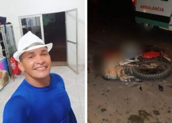 No Amazonas, homem morre ao bater a moto em búfalo na estrada