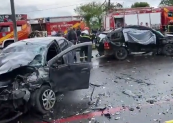 Urgente: Casal morre e duas crianças ficam feridas em grave acidente em Manaus