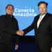 Bolsonaro se encontra com bilionário Elon Musk : “tratamos de conectividade”