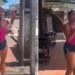 Vídeo: Chateada com caloteiros da rua, dona de bar manda aviso em alto e bom som com microfone