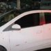 JOGO VIROU – Carro com pistoleiros é metralhado no momento que chegavam para matar rivais