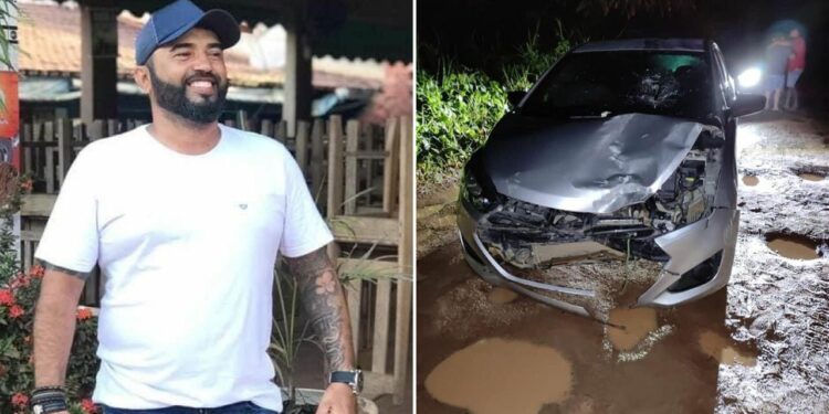 Empresário morre em acidente envolvendo carro e moto em Iranduba