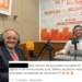 Clayton Pascarelli posta foto entrevistando José Melo, que contribuiu para sua demissão da Rede Amazônica