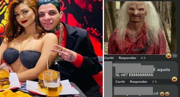‘Coringa de Manaus’ aparece com nova namorada e seguidores alfinetam ‘Arlequina de Manaus’