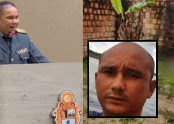 ‘Ou vai vir em pé ou deitado’, diz comandante da PM sobre ‘caça’ a assassino de policial; vídeo