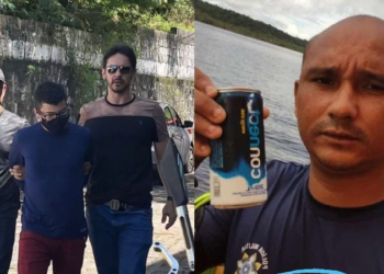 Procurado pela polícia, ‘Feroz’ se entrega na DEHS pela morte do cabo da PM Isaías