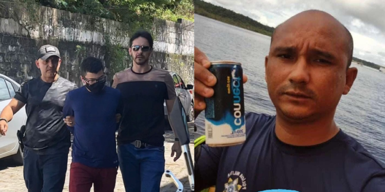 Procurado pela polícia, ‘Feroz’ se entrega na DEHS pela morte do cabo da PM Isaías