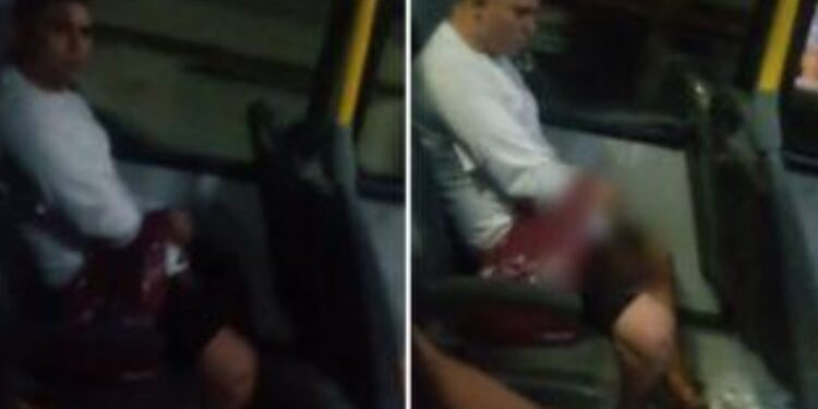Entregador de panfleto religioso se masturba dentro de ônibus em Manaus