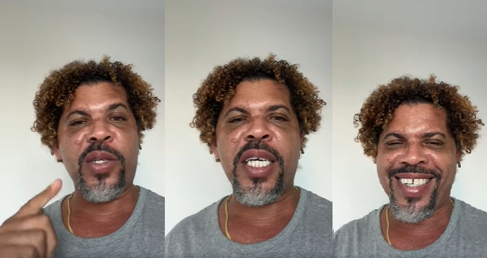 Mendigo de Planaltina diz a seguidor de Manaus pra ele ficar ‘esperto’: ‘Tô na área’; vídeo