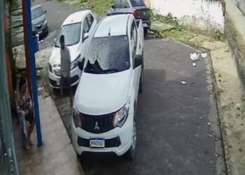 Veja: após assaltar policial em Manaus, motorista de APP é cercado e preso pela polícia