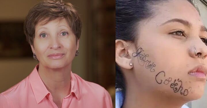 Sônia Bridi oferece ajuda para remover tatuagem de jovem torturada por ex-namorado