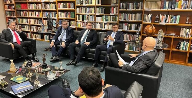 Lima se reúne com ministro do STF e propõe discussão técnica sobre ZFM: ‘Não prejudica o país’