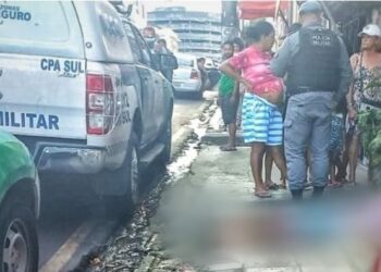 Terceira execução: Vulgo ‘Sardinha’ é pego a tiros no Centro de Manaus com filho no colo