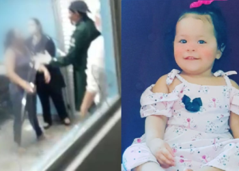 Vídeo: Mãe depreda SPA ao saber que filha de 1 ano morreu e alega negligência; unidade nega