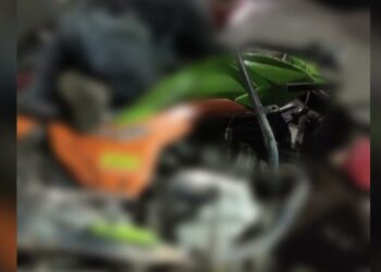 Vítimas de acidente entre moto e carreta na Avenida das Torres eram pai e filha