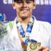Lutador amazonense conquista título mundial de jiu-jitsu aos 18 anos