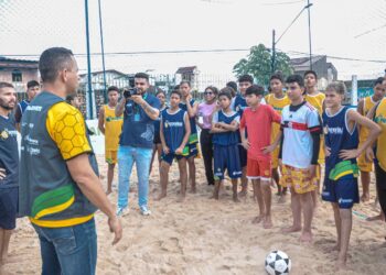 De matrículas abertas, Mais Futevôlei nos Bairros inicia nesta sexta-feira (10/06)