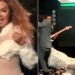 Vídeo: Joelma cai durante show e diz: ‘na vida você cai, levanta e faz tudo de novo’