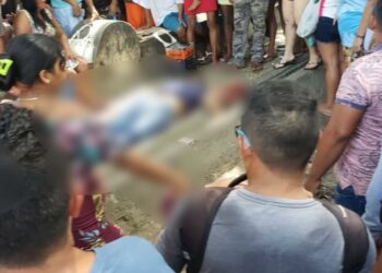 Homem é baleado enquanto caminhava com a esposa no Centro de Manaus