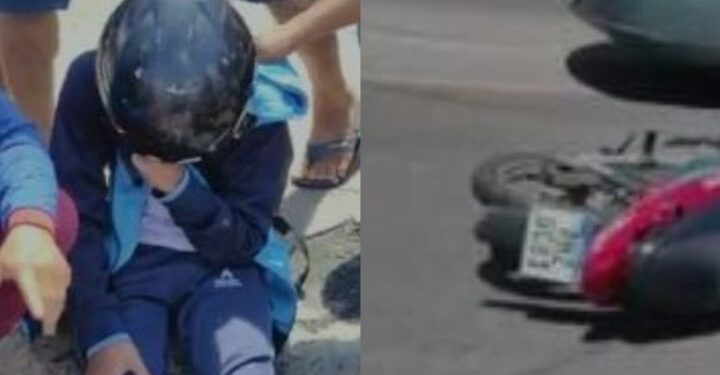 Tragédia: Menino sobrevive e vê a mãe morrer ao serem atropelados quando voltavam da escola