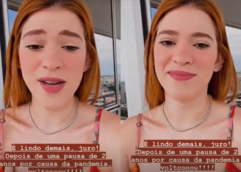 Torcendo para o Garantido, Ana Clara diz que Festival de Parintins é melhor do que Carnaval do RJ