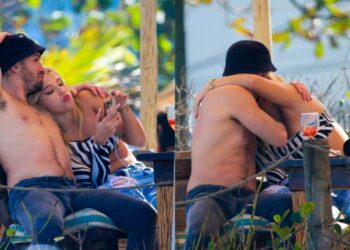 Após se assumir gay, Diego Hypólito é flagrado aos beijos e amassos com loira