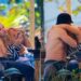 Após se assumir gay, Diego Hypólito é flagrado aos beijos e amassos com loira
