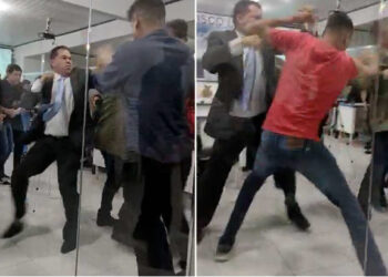 Vídeo: Vereadores no AM fazem ‘UFC da Câmara’ com briga generalizada