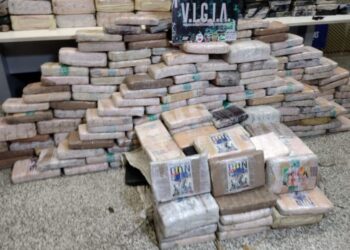 Colombiano é pego com 600 Kg de maconha embalada com a foto de Pablo Escobar no AM