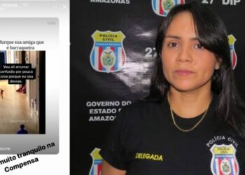 Delegada do 19º DIP debocha nas redes sociais após agredir equipe de site de Manaus