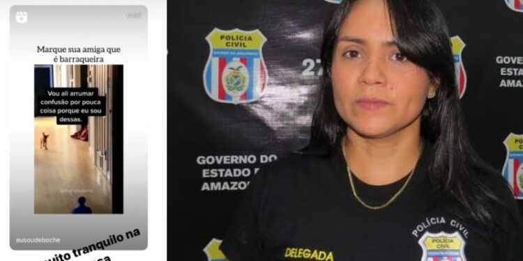 Delegada do 19º DIP debocha nas redes sociais após agredir equipe de site de Manaus