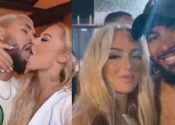 Douglas Luiz leva namorada suíça para conhecer favela no Rio de Janeiro: ‘cresci aqui’