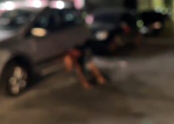 Suspeito de assalto leva surra de populares no Jorge Teixeira