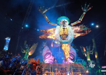 Caprichoso canta e encanta com ‘Amazônia-Festeira’ e encerra 55° Festival de Parintins