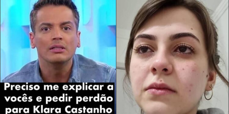Após ser ‘cancelado’ na internet por expor Klara Castanho, Léo Dias pede perdão à atriz vítima de violência sexual