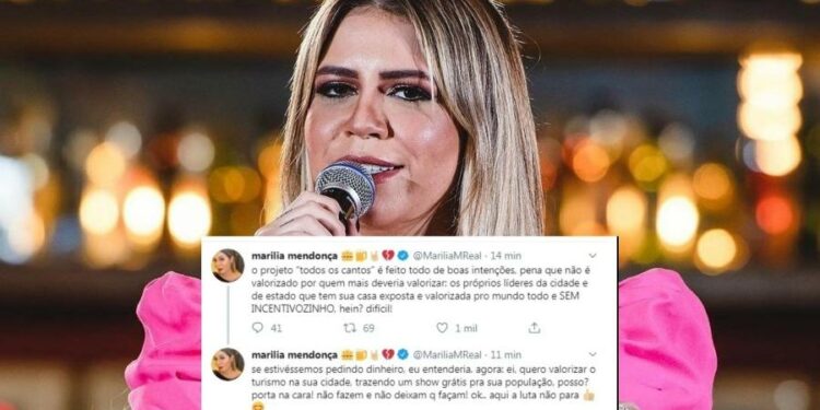 CPI do Sertanejo: Em 2019, Marília Mendonça reclamou de prefeituras que não queriam shows de graça