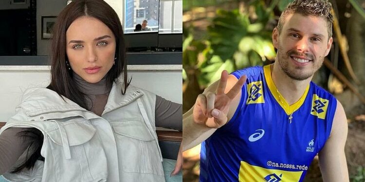 Foto e vídeo: Rafa Kalimann e Bruninho do vôlei são vistos no maior clima de romance