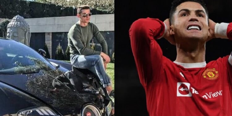 Funcionário de Cristiano Ronaldo destrói Bugatti de R$ 10 milhões do jogador