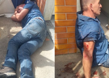 Assaltante tenta roubar arma de vigilante no Balneário do Sesc-AM e acaba baleado