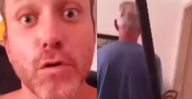 VÍDEO: Descontrolado, Sérgio Hondjakoff surge alterado e ameaça tirar a vida do pai: “Quer que eu te mate?”