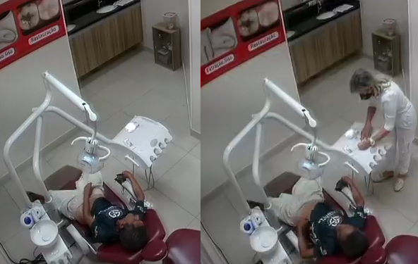 Vídeo: ‘Fiquem espertos’, pede dentista que sofreu importunação sexual de tarado em Manaus
