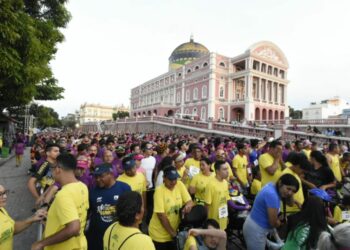 Corrida em comemoração aos 125 anos do Teatro Amazonas reúne 1.500 atletas