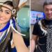 Vale night: caprichosa Vivian Amorim e marido chegam a Parintins e ela chora: ‘sou apaixonada’