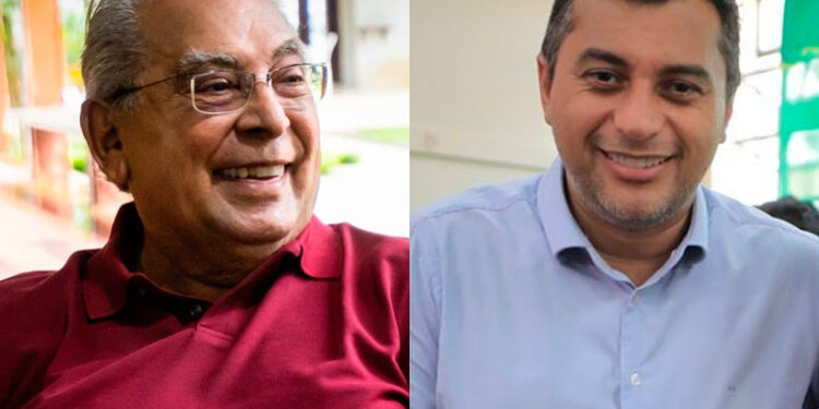 Pesquisa aponta empate entre Wilson Lima e Amazonino Mendes na corrida eleitoral para o Governo do Amazonas